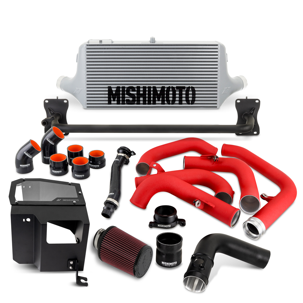 Mishimoto — Mishimoto 2022+ WRX Intercooler Kit W/ Intake SL Core WRD Pipes - view 12